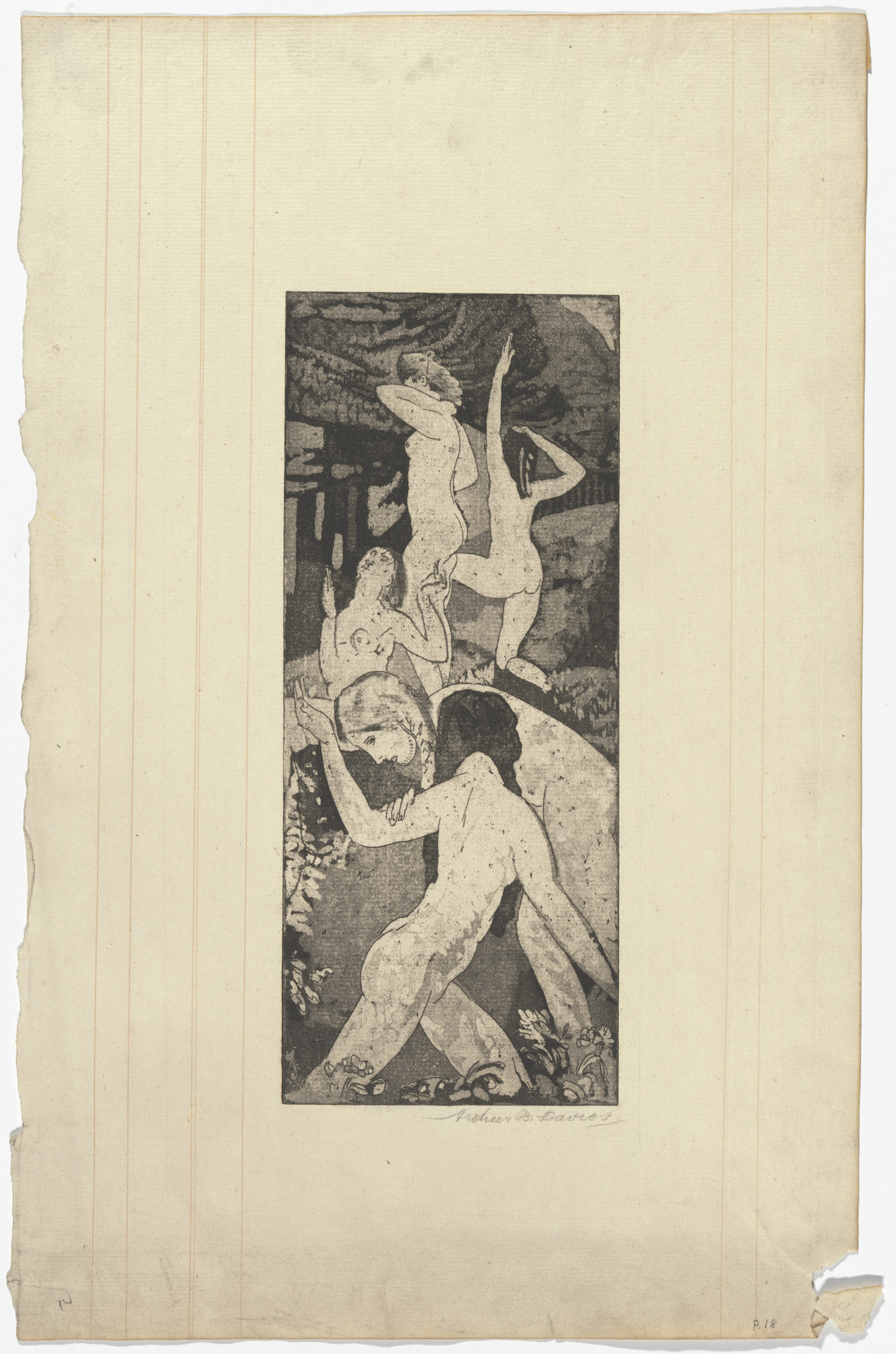 Arthur B. Davies. Fountain of Youth