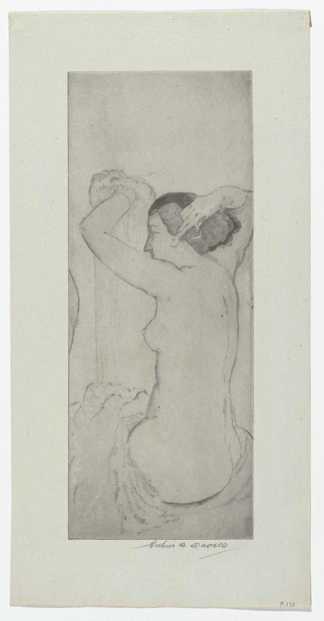 Arthur B. Davies. Pompeian Veil