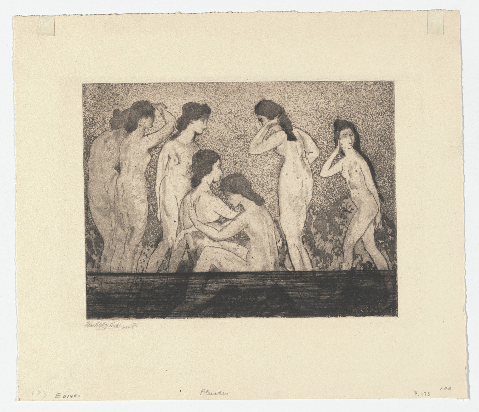 Arthur B. Davies. Pleiades