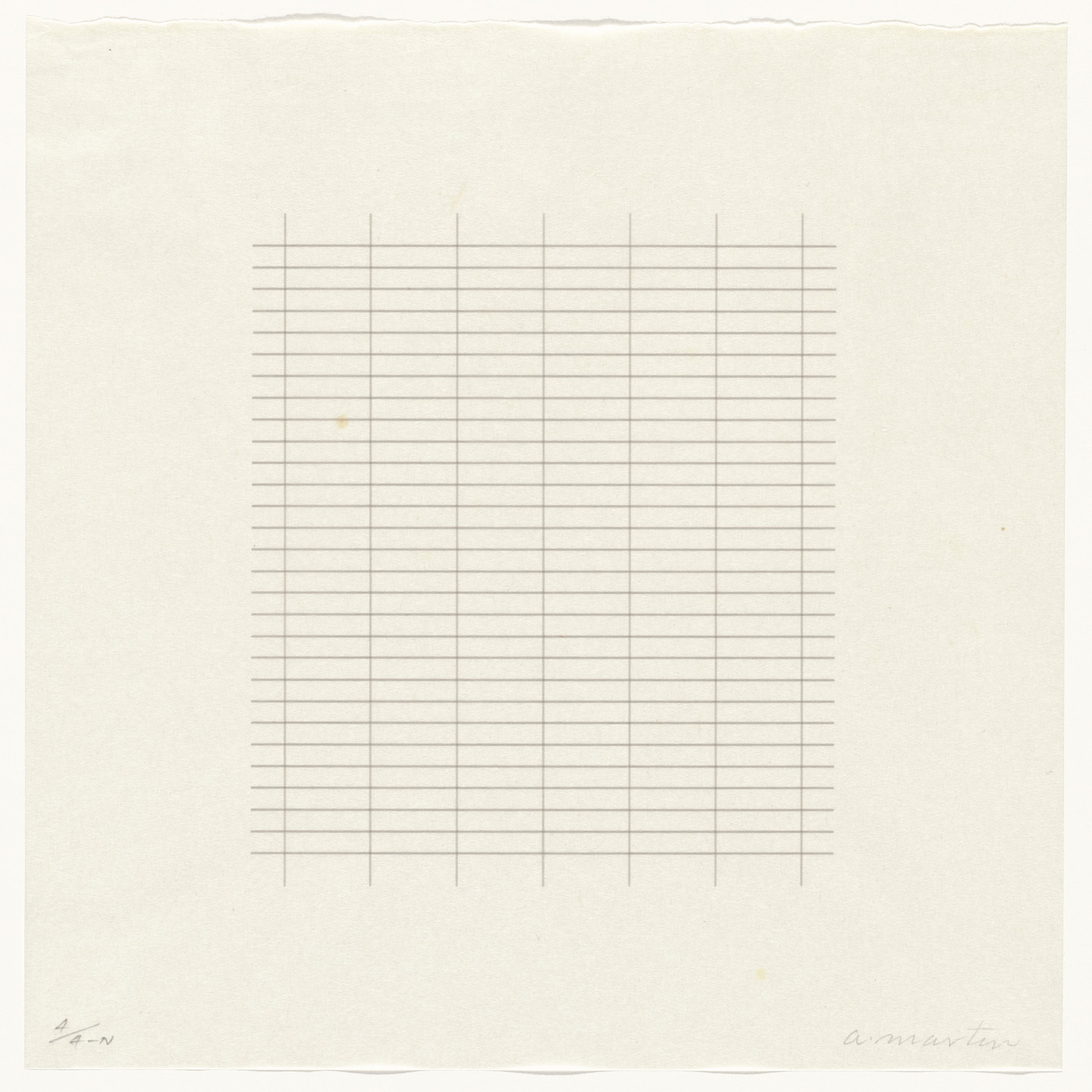 【AGNES MARTIN】 Agnes Martin | Cranbrook Art Museum