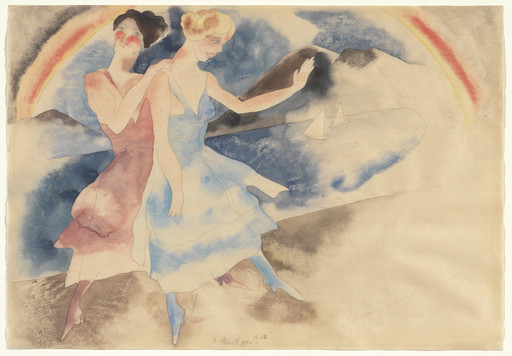 Charles Demuth. Vaudeville Dancers. 1918