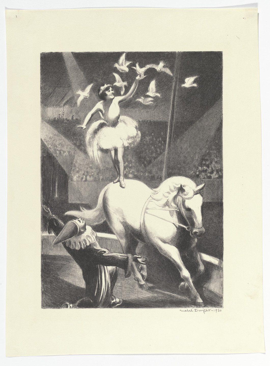Mabel Dwight. Circus. 1930