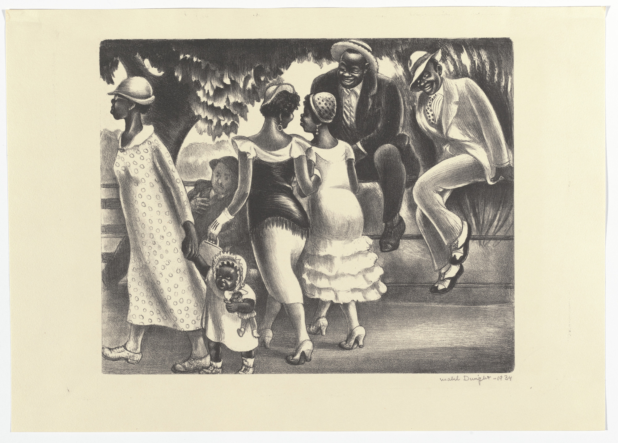 Mabel Dwight. Sunday Afternoon
