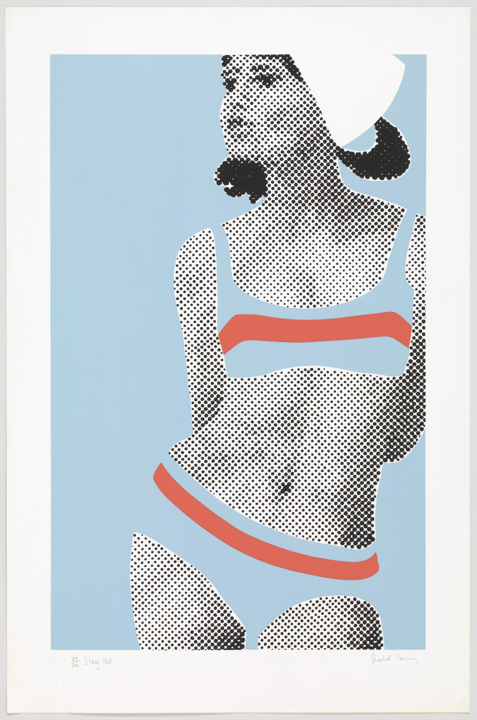 Gerald Laing. Stacy from Baby Baby Wild Things. 1968