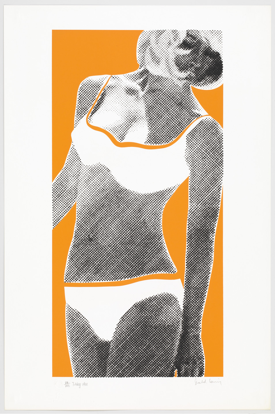 Gerald Laing. Tracy from Baby Baby Wild Things. 1968