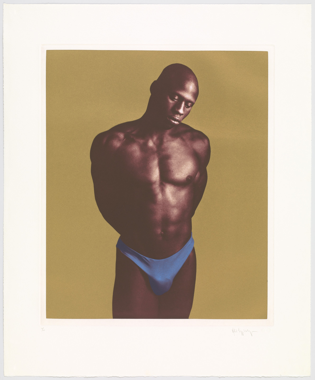 Robert Mapplethorpe. Untitled from the Ken Moody Portfolio. 1985