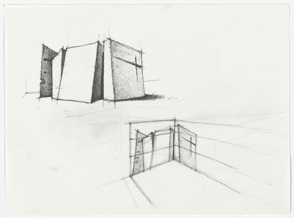 Holy Redeemer Church, San Cristóbal de la Laguna, Tenerife, Spain (Perspective sketches)