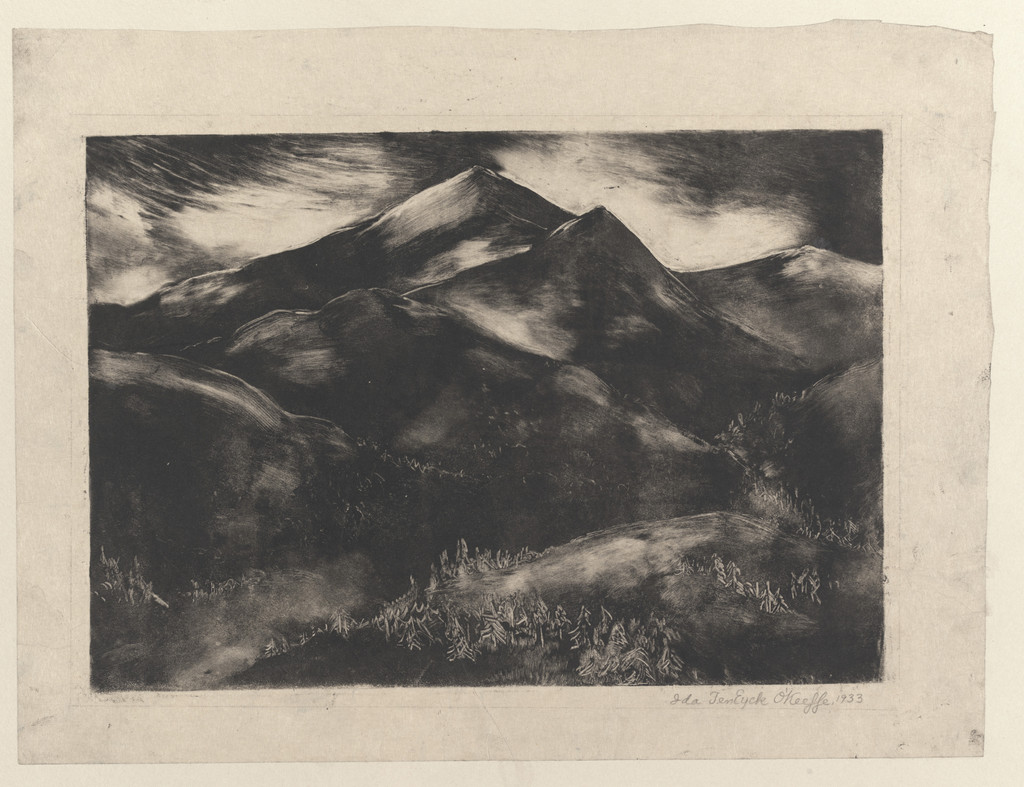Mt. Washington, Ida O'Keeffe, 1933