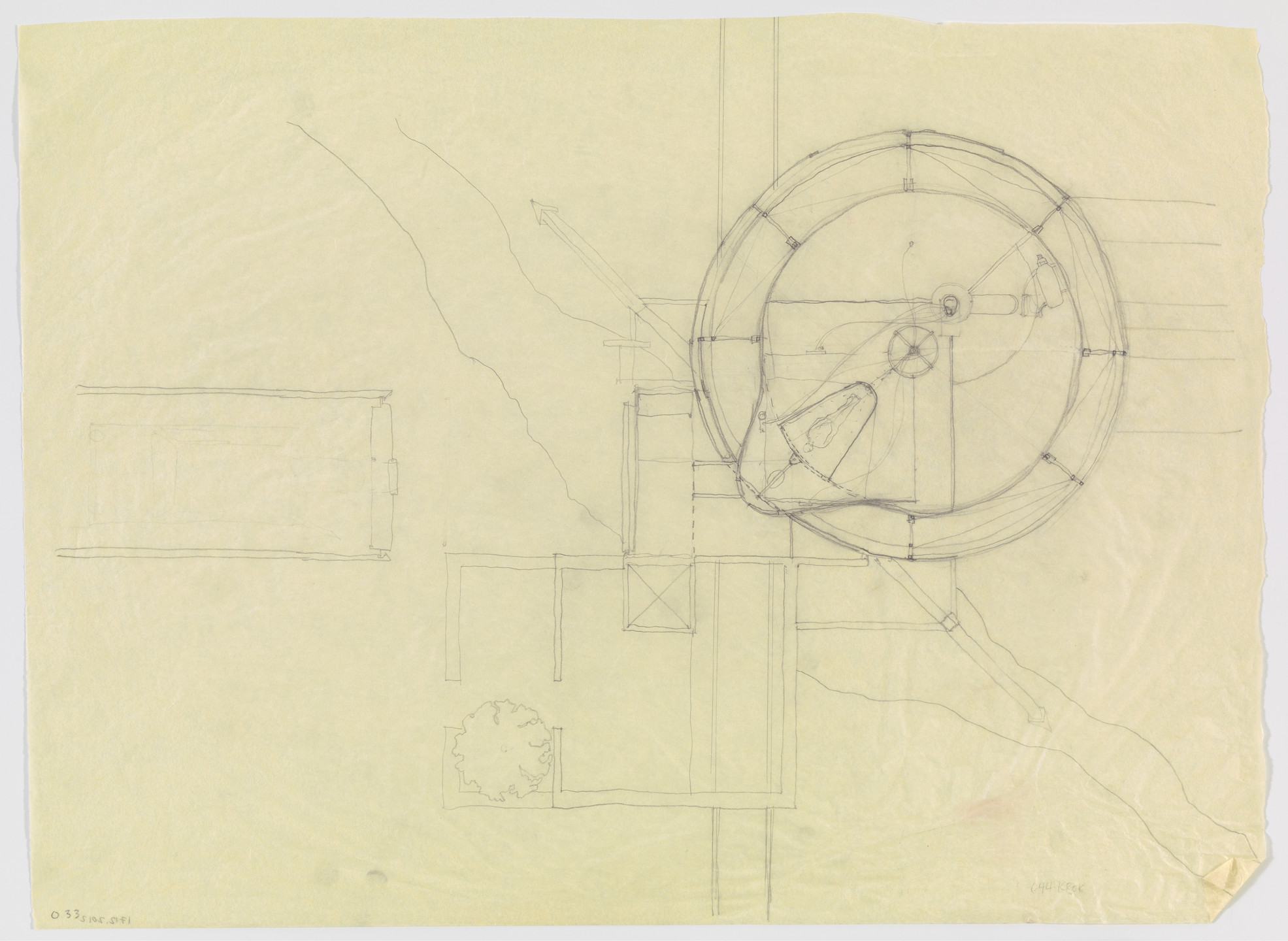 Douglas Darden. Oxygen House Project (Plan). 1988