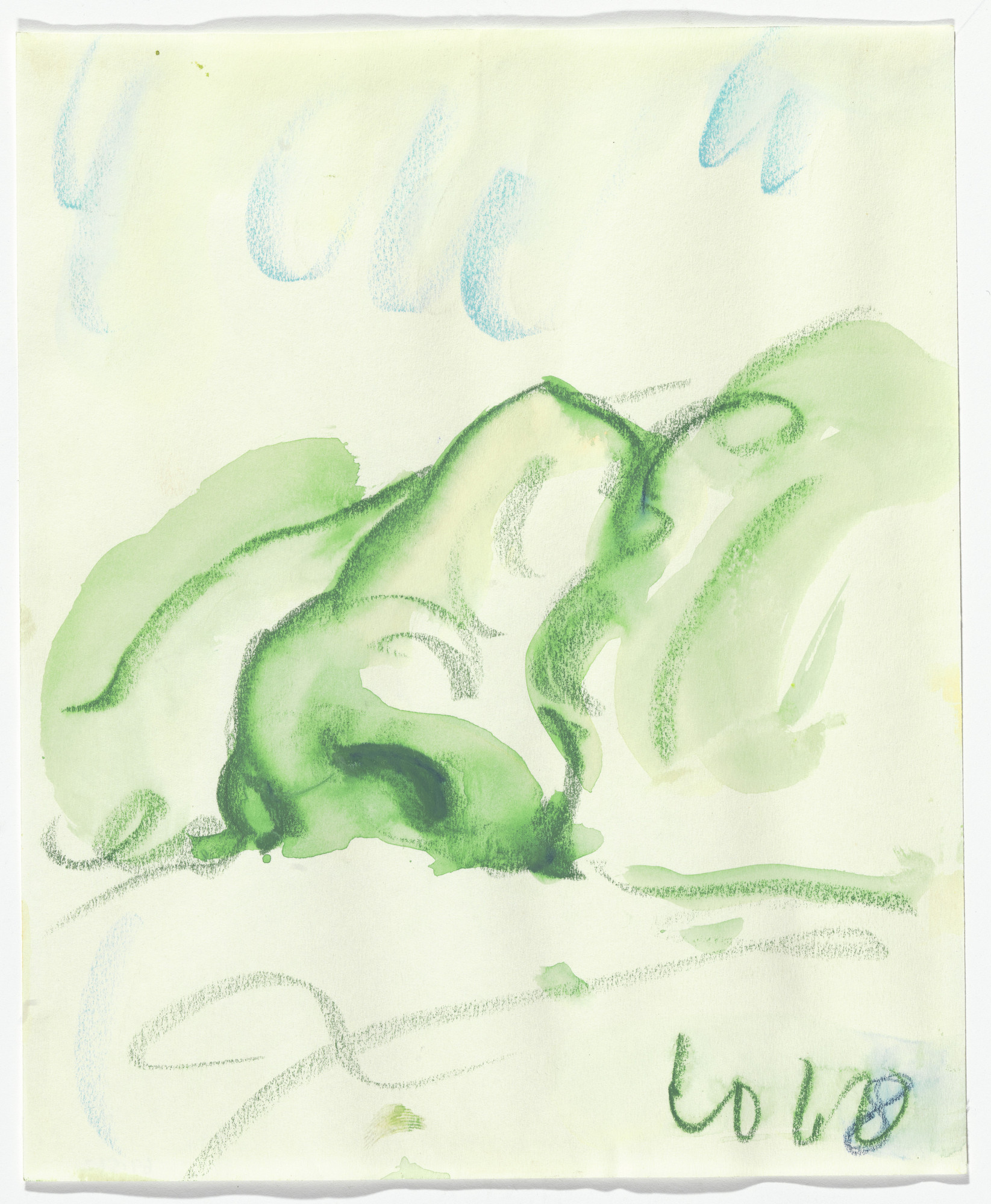 Claes Oldenburg. Design for a Tunnel Entrance in the Form of Nose