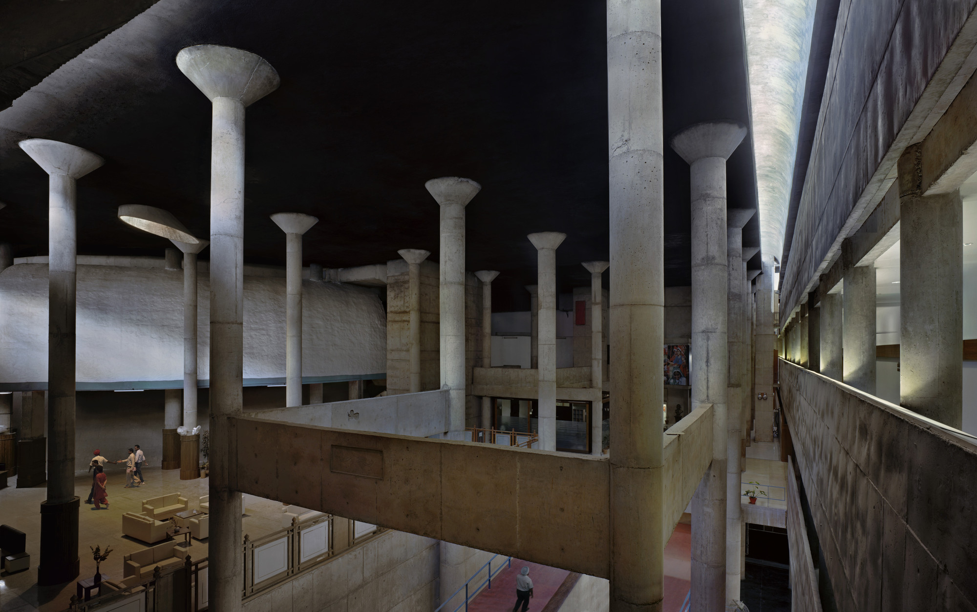 Richard Pare, Le Corbusier (Charles-Édouard Jeanneret). Assembly Hall, Chandigarh, India (Interior view). 2012