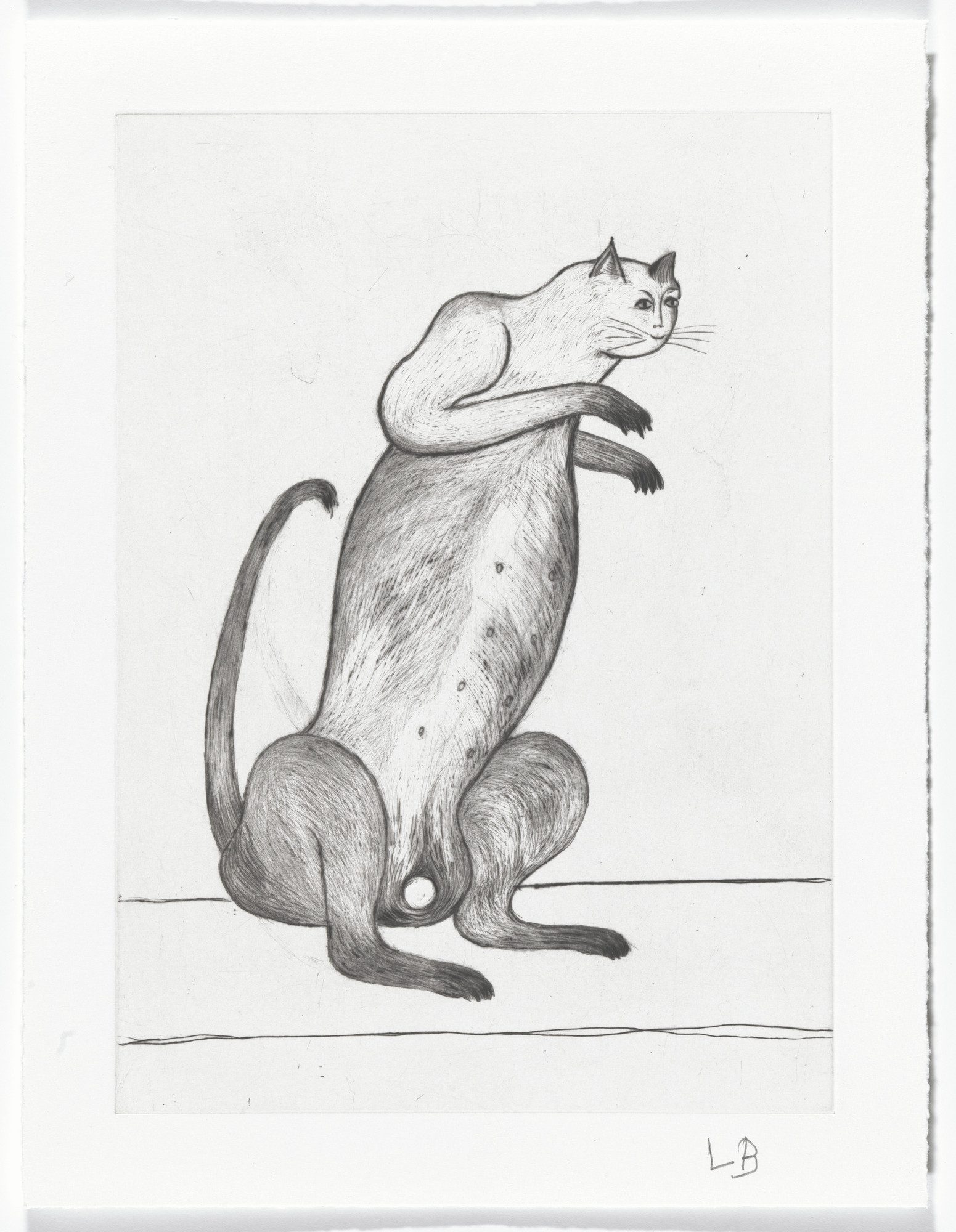 Louise Bourgeois. Female from Male and Female, version 1 of 3, state IV of VII