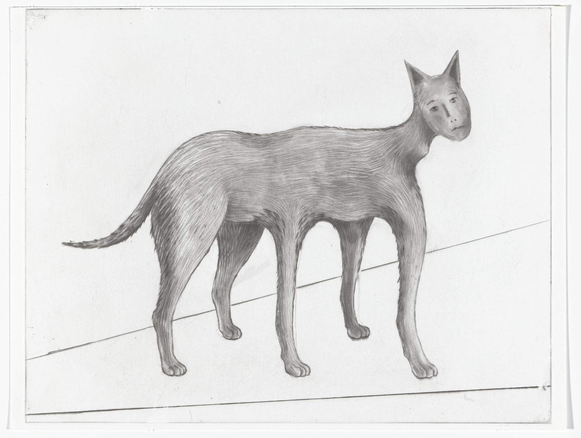 meto 　Louise Bourgeois Louise Bourgeois, Femme, 2006 Drypoint, with hand additions, on