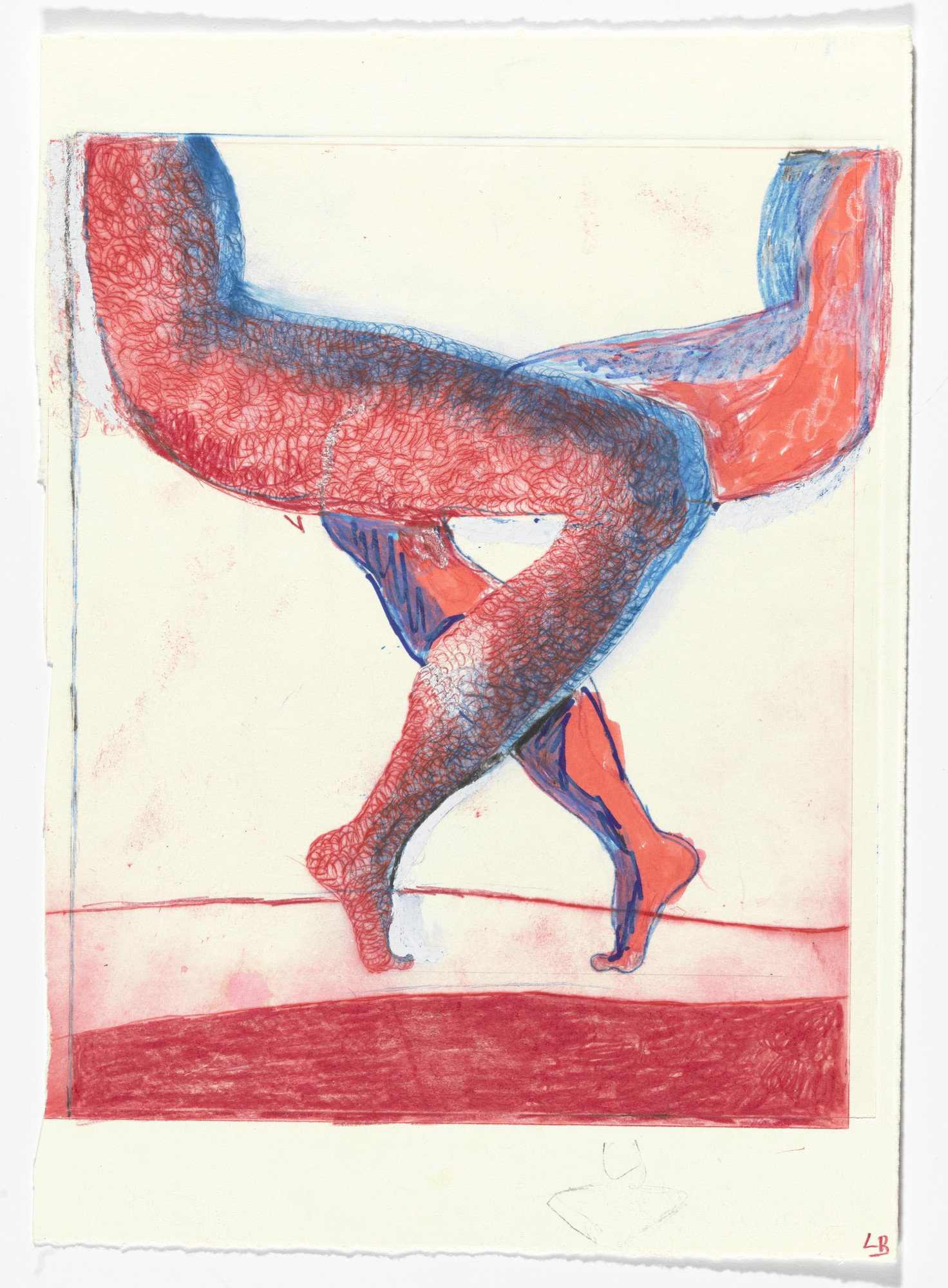 Louise Bourgeois. Untitled, state III of VI