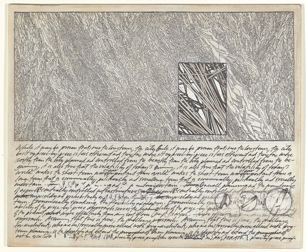 Terrain, project, Lebbeus Woods, 1999