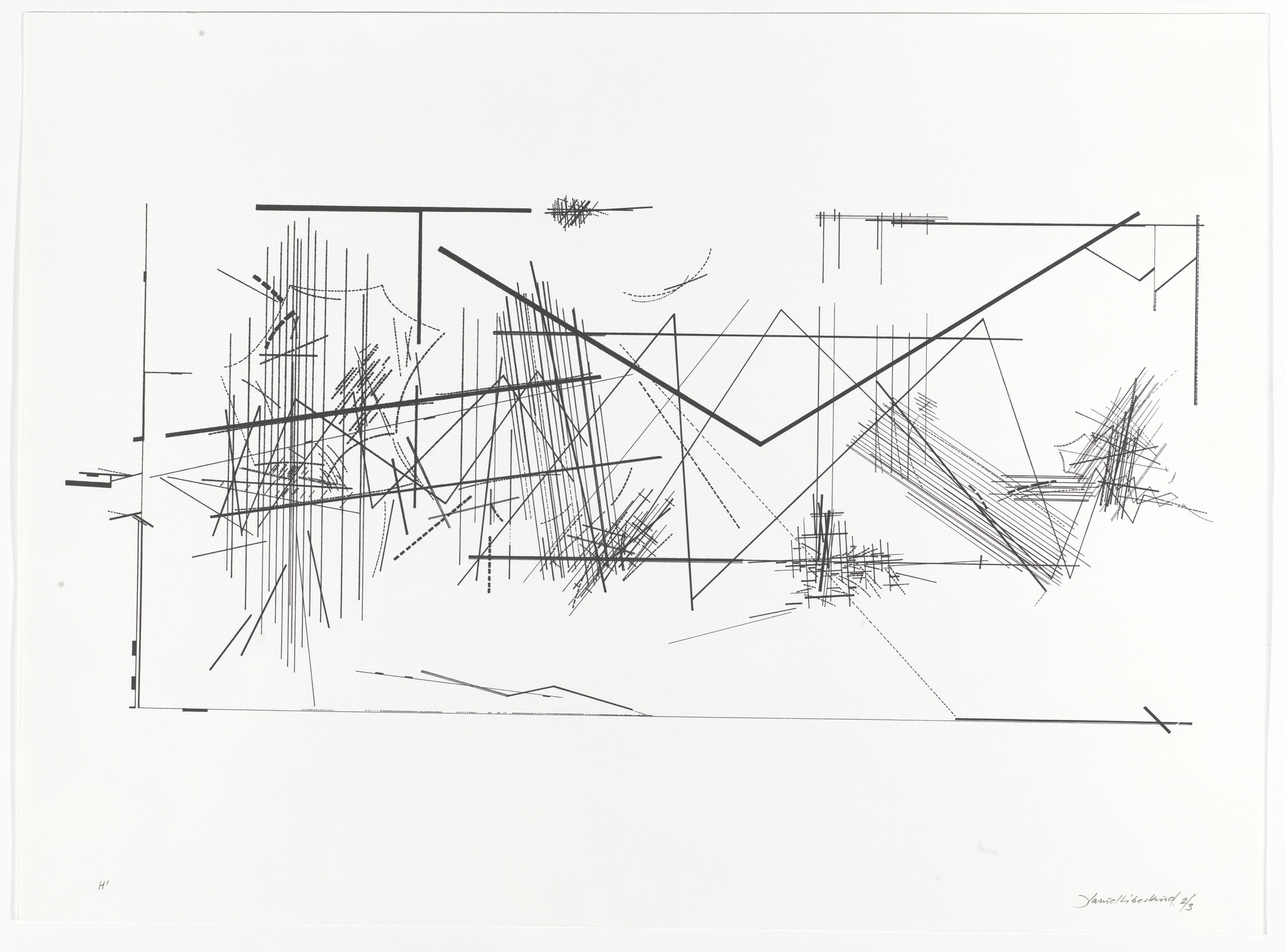 Daniel Libeskind. Chamber Works: Architectural Meditations on Themes from Heraclitus. 1983