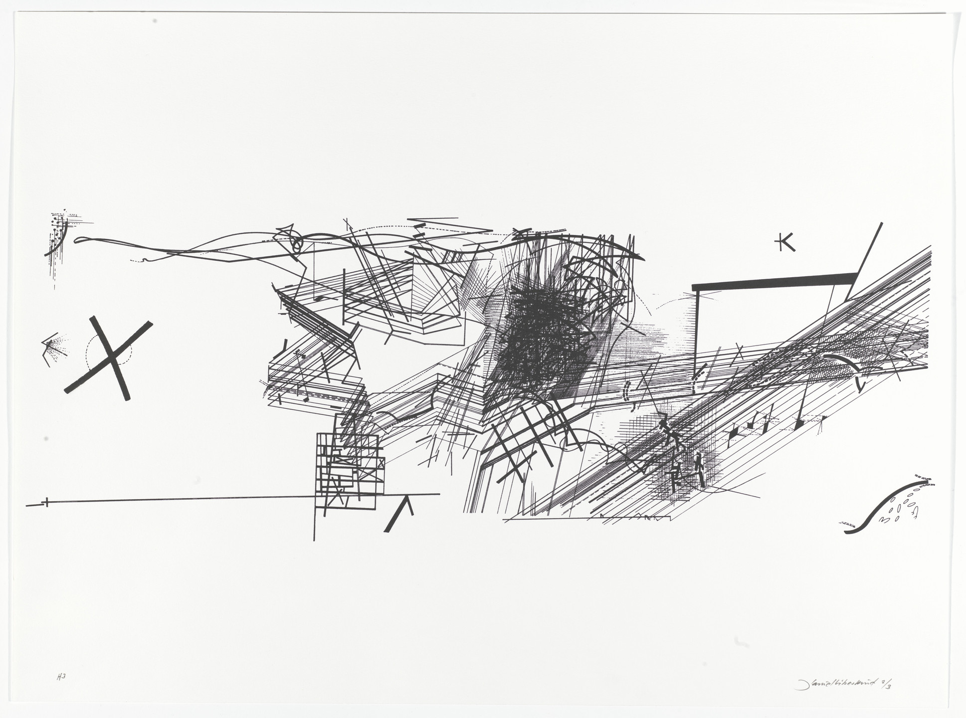Daniel Libeskind. Chamber Works: Architectural Meditations on Themes from Heraclitus. 1983