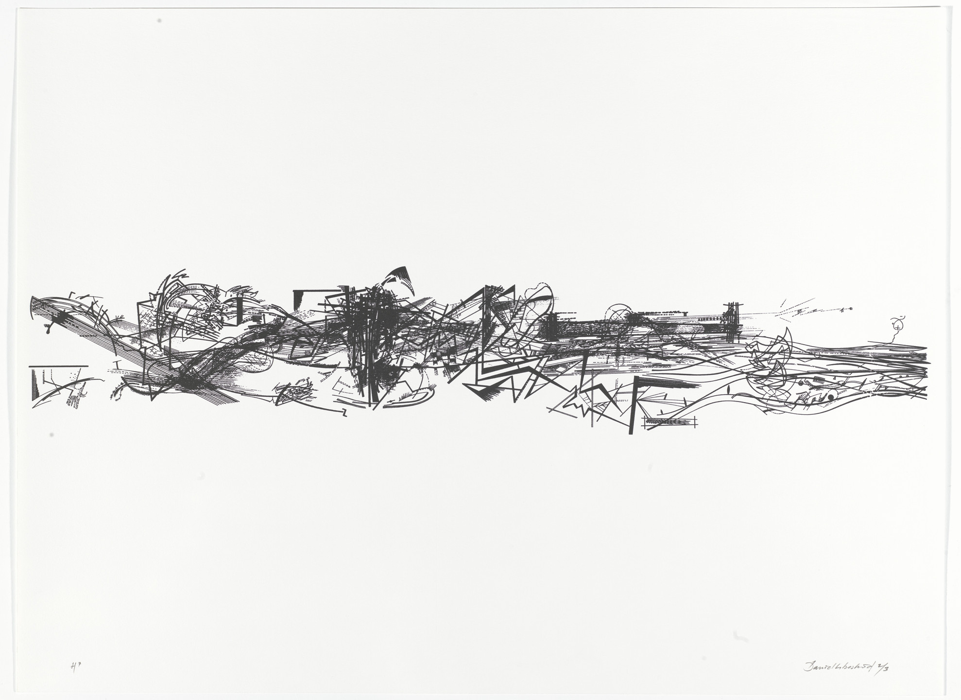 Daniel Libeskind. Chamber Works: Architectural Meditations on Themes from Heraclitus. 1983