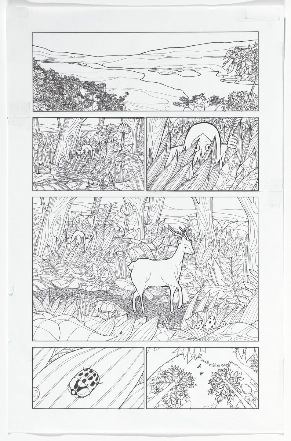 Jimenez Lai. White Elephant (Privately Soft) (Primitives, spreads from Citizens of No Place published by Princeton Architectural Press, 2012). 2011