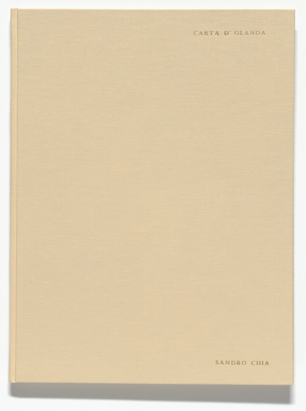 Sandro Chia. Carta d&#39;Olanda. 1980
