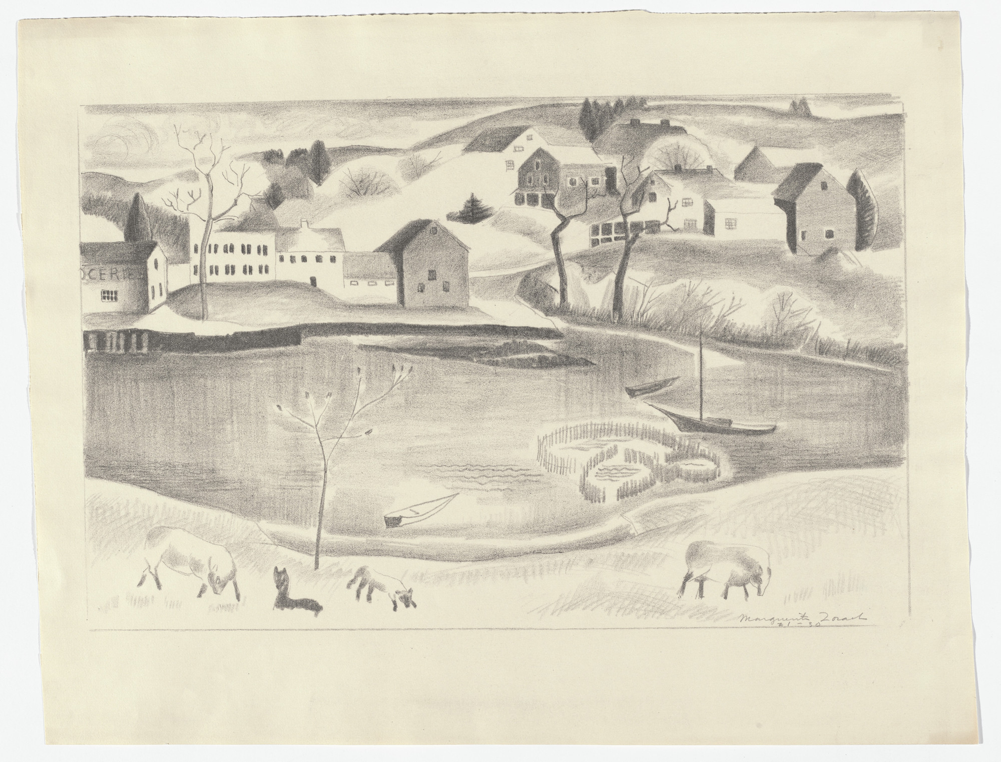 Marguerite Zorach. Landscape