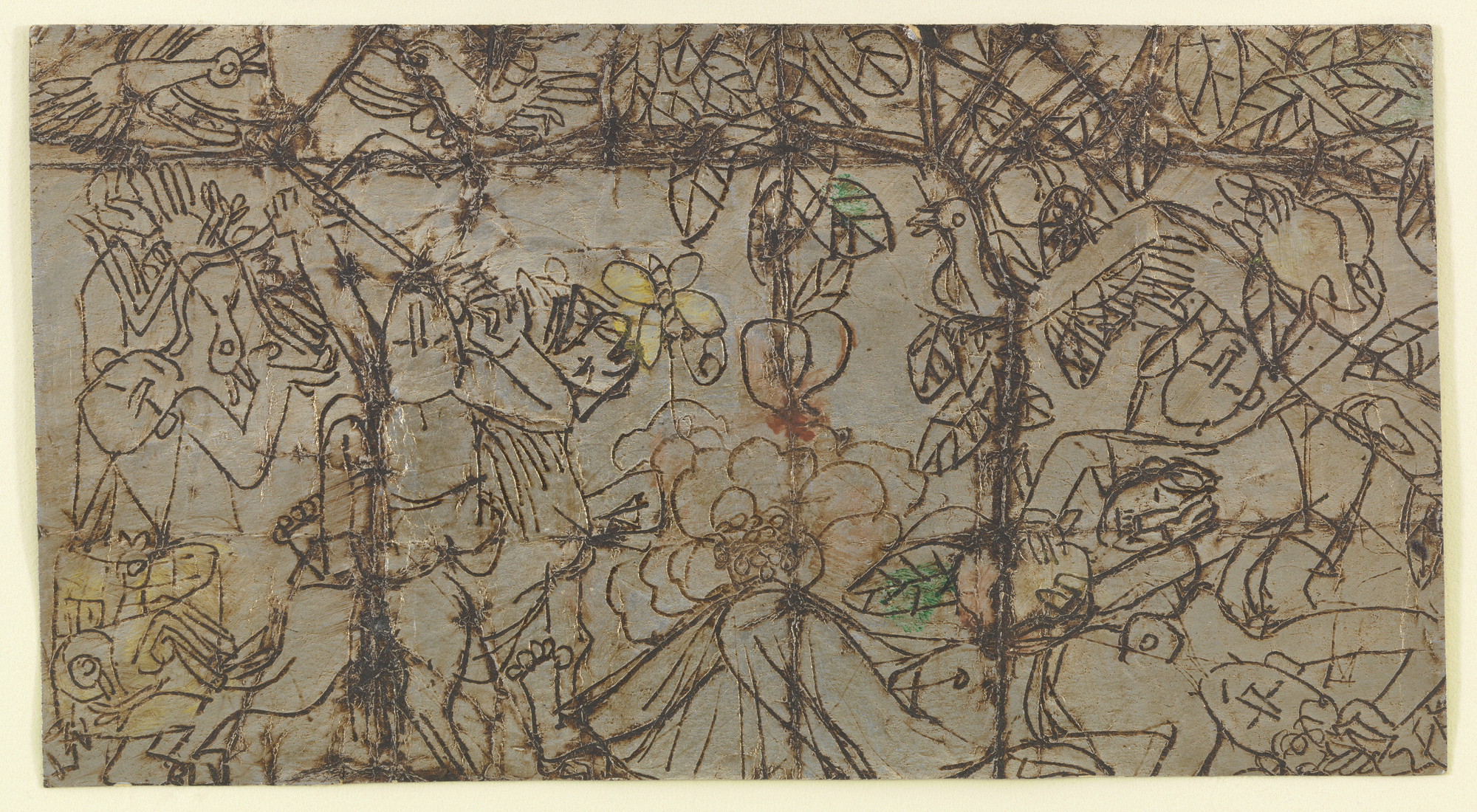 Joong Seop Lee. Family in Paradise (Number 50). 1950–52