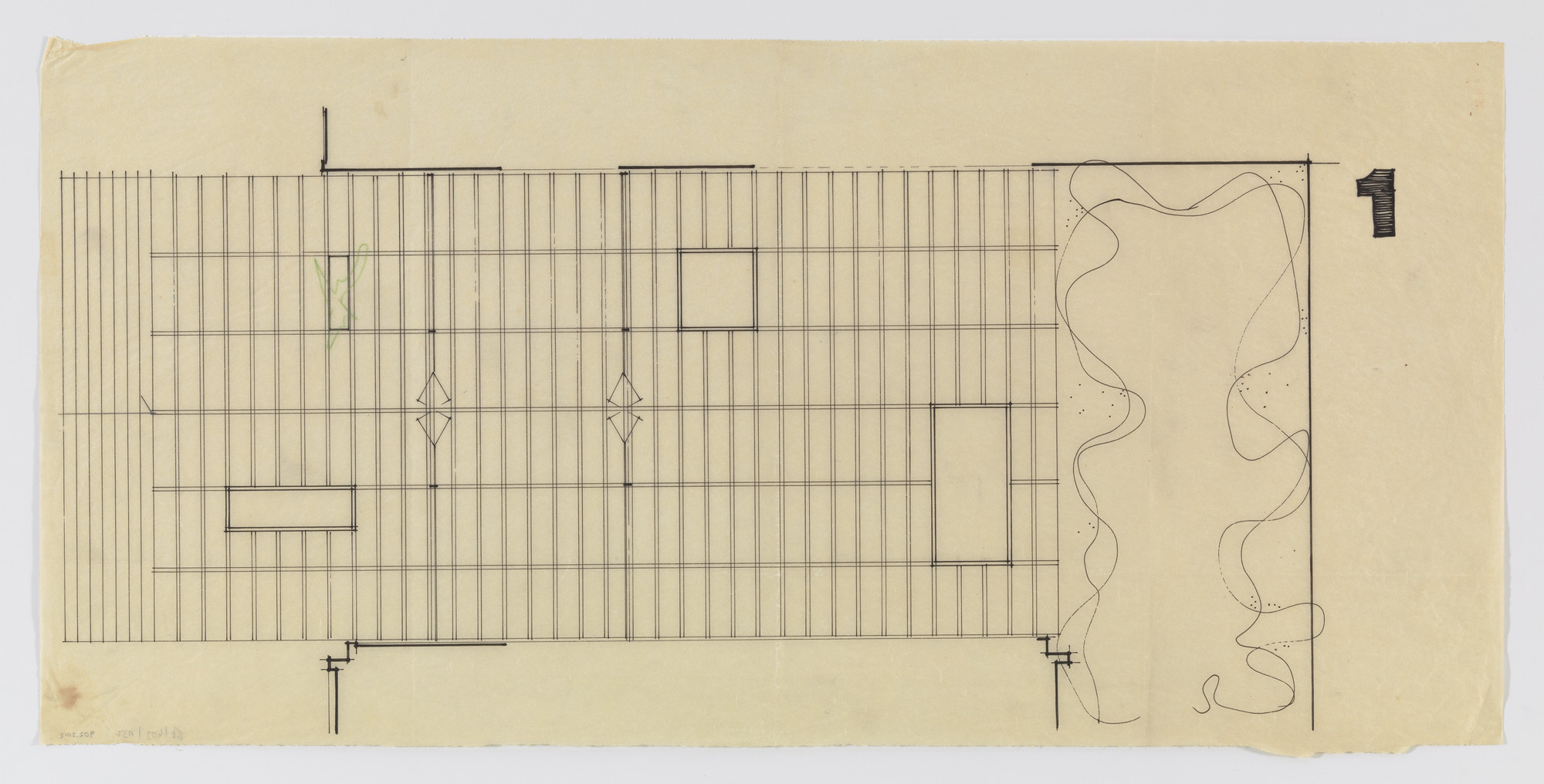 Munio Gitai Weinraub. Kibbutz Kfar Masaryk, Israel (Plan). 1962–1964
