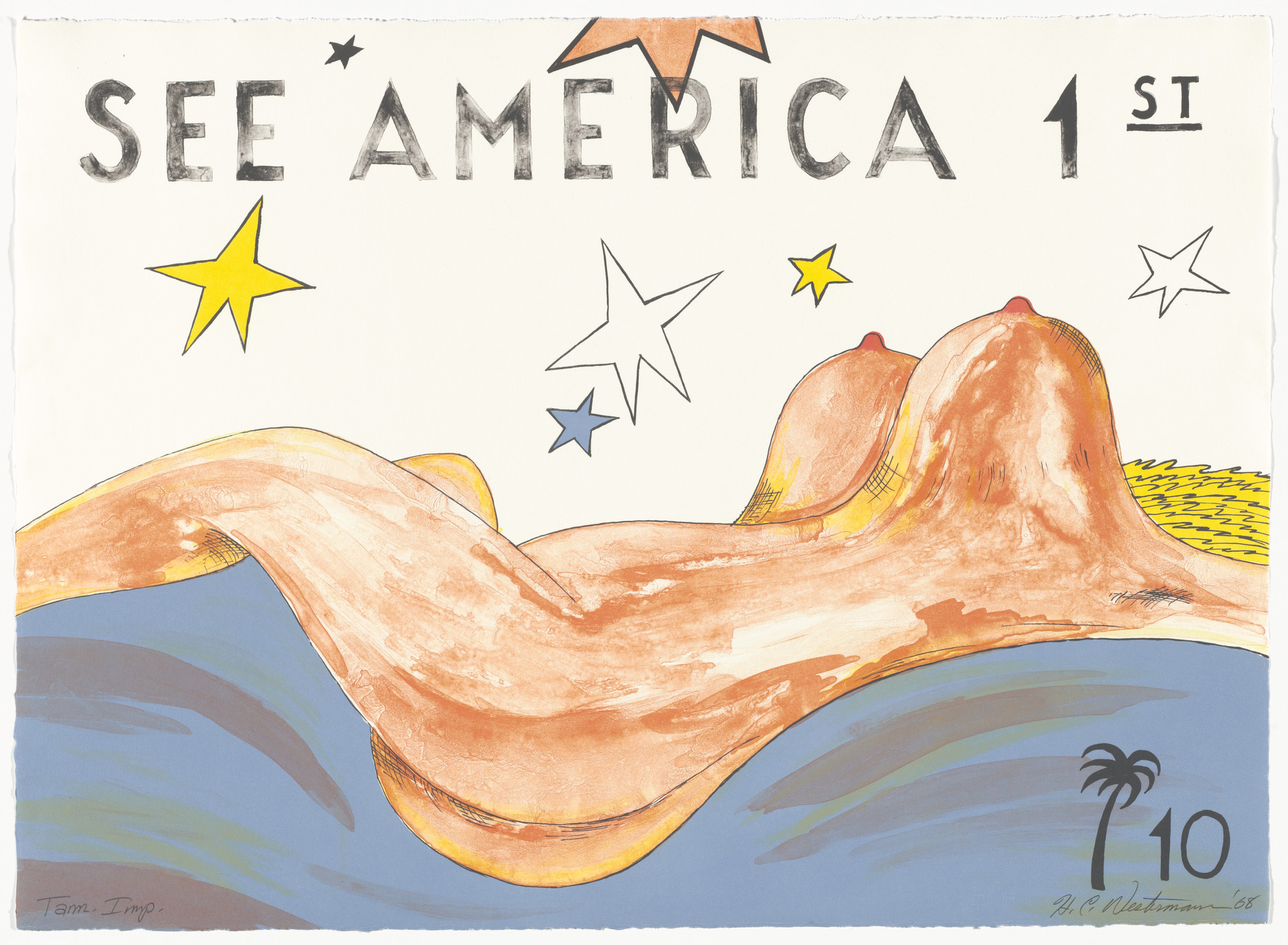 H. C. Westermann. Untitled from See America First. 1968