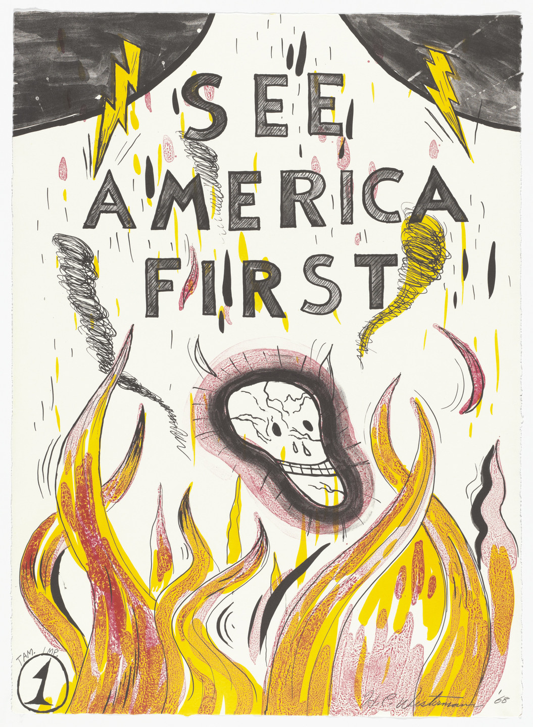 H. C. Westermann. Untitled from See America First. 1968