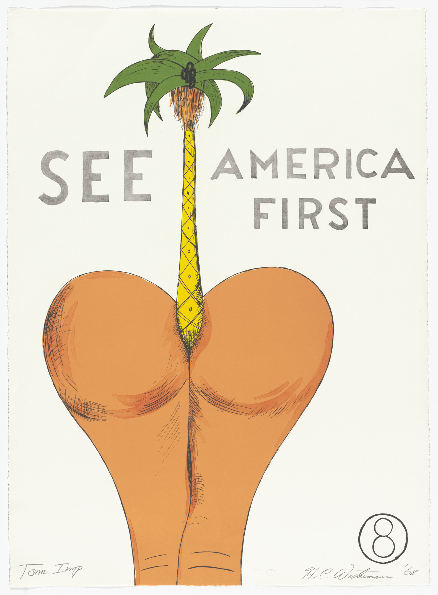 H. C. Westermann. Untitled from See America First