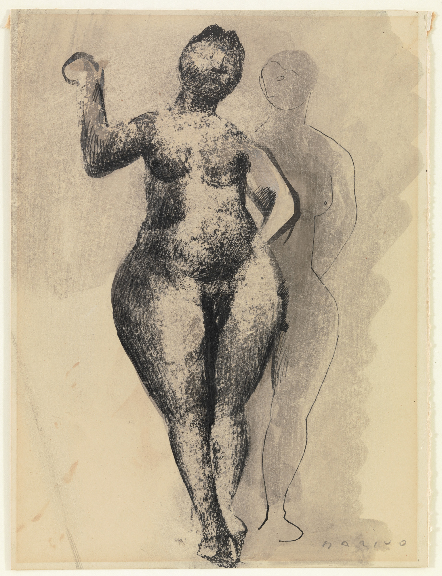 Marino Marini. Nude. (1949) | MoMA
