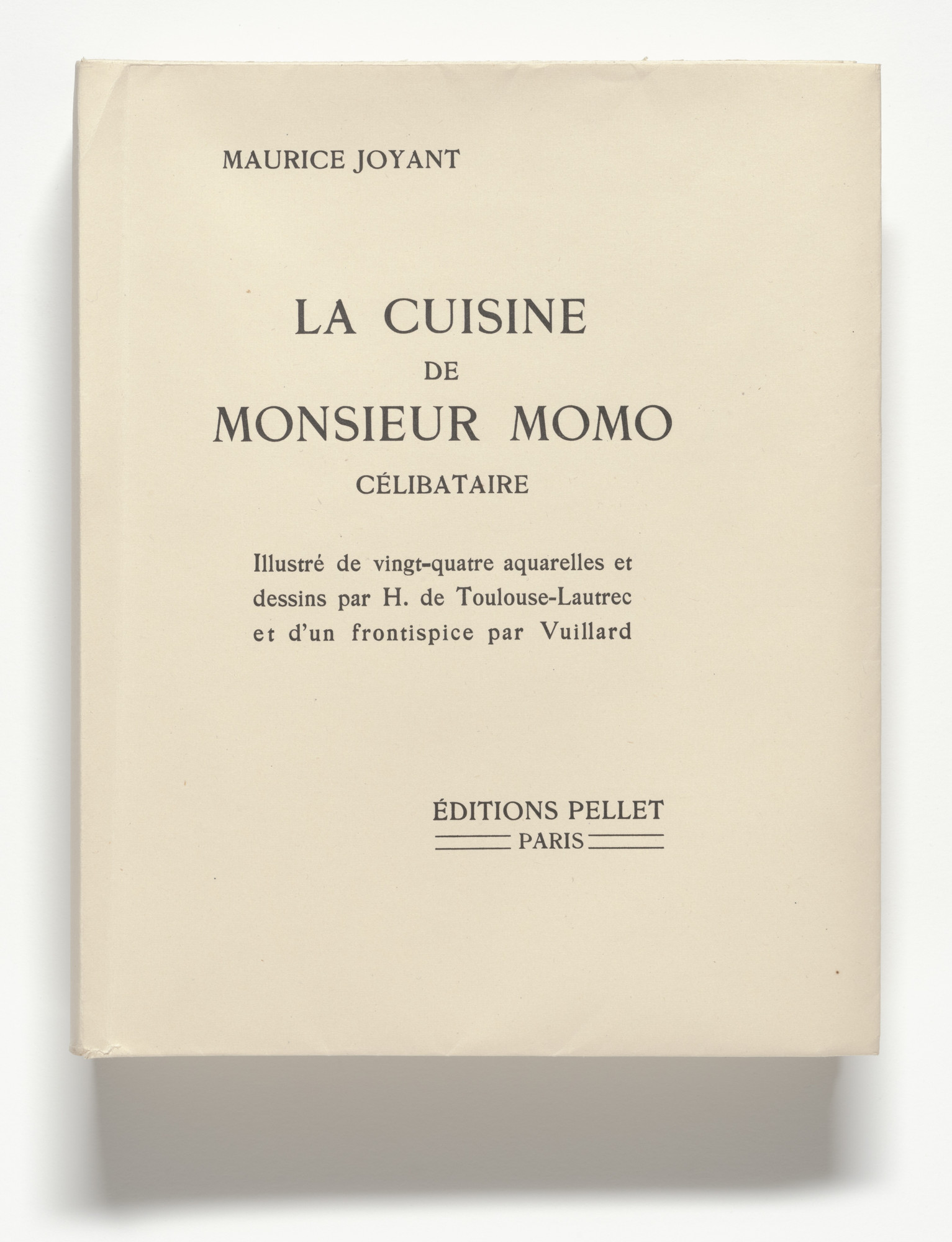 Henri de Toulouse-Lautrec, Édouard Vuillard. La Cuisine de Monsieur Momo célibataire