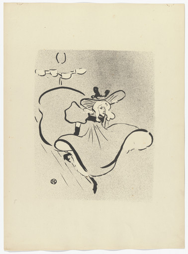 Henri de Toulouse-Lautrec. Jane Avril from Le Café Concert. 1893