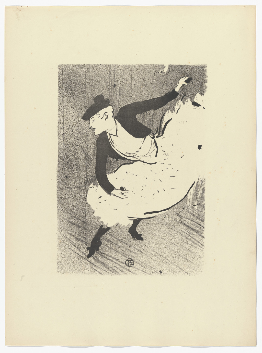 Henri de Toulouse-Lautrec. Edmée Lescot from Le Café Concert. 1893