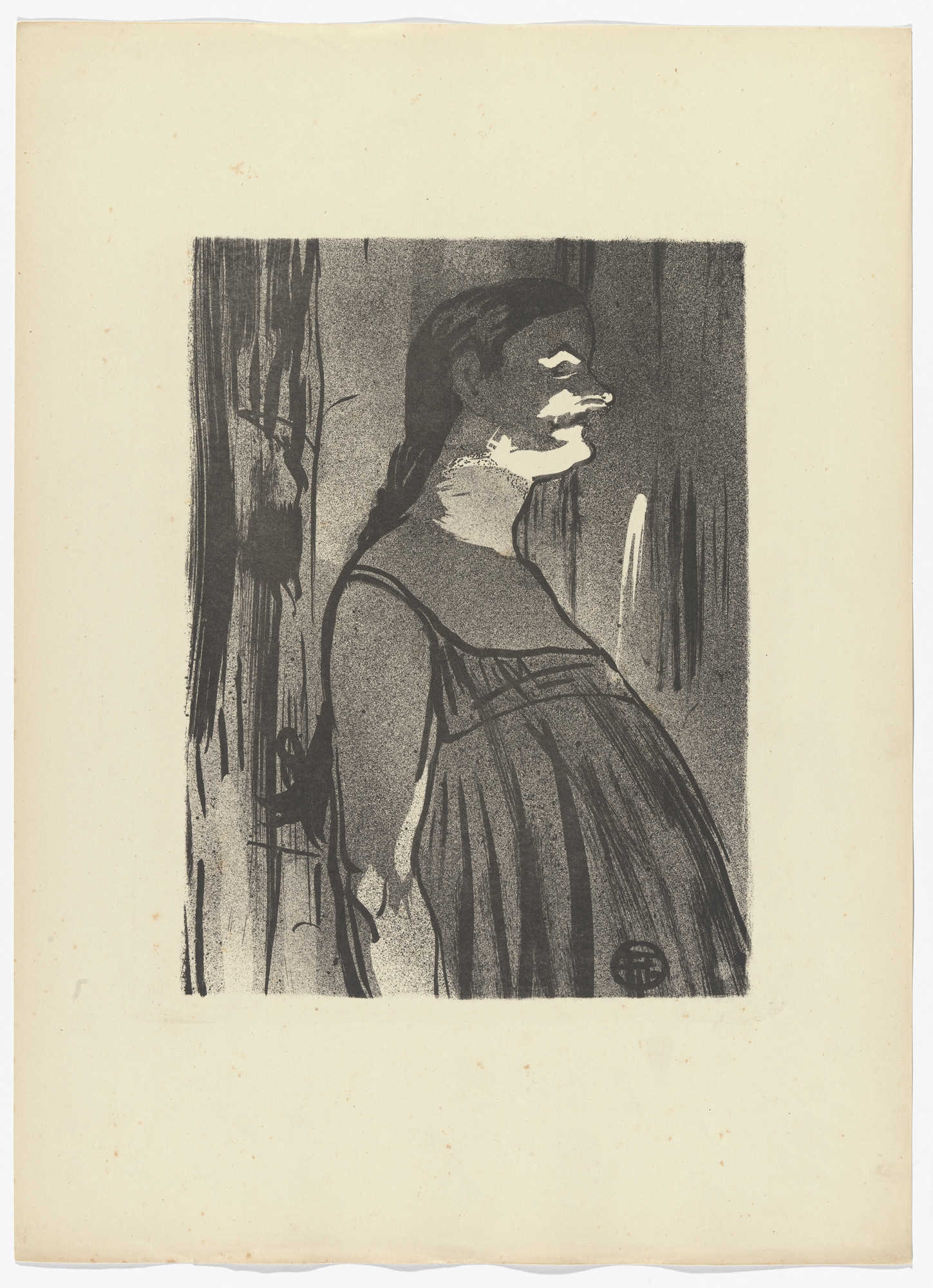 Henri de Toulouse-Lautrec. Madame Abdala from Le Café Concert
