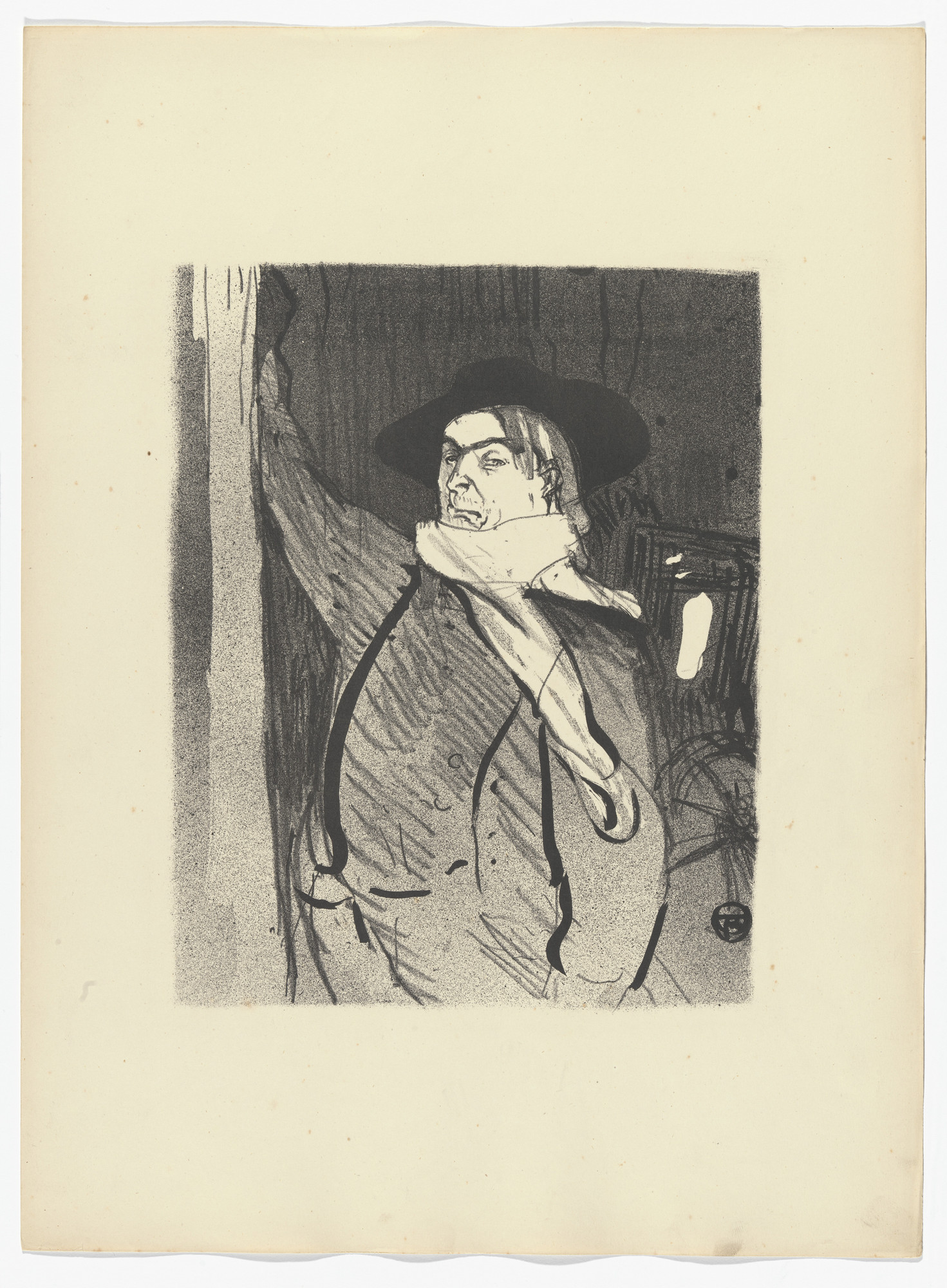 Henri de Toulouse-Lautrec. Aristide Bruant from Le Café Concert