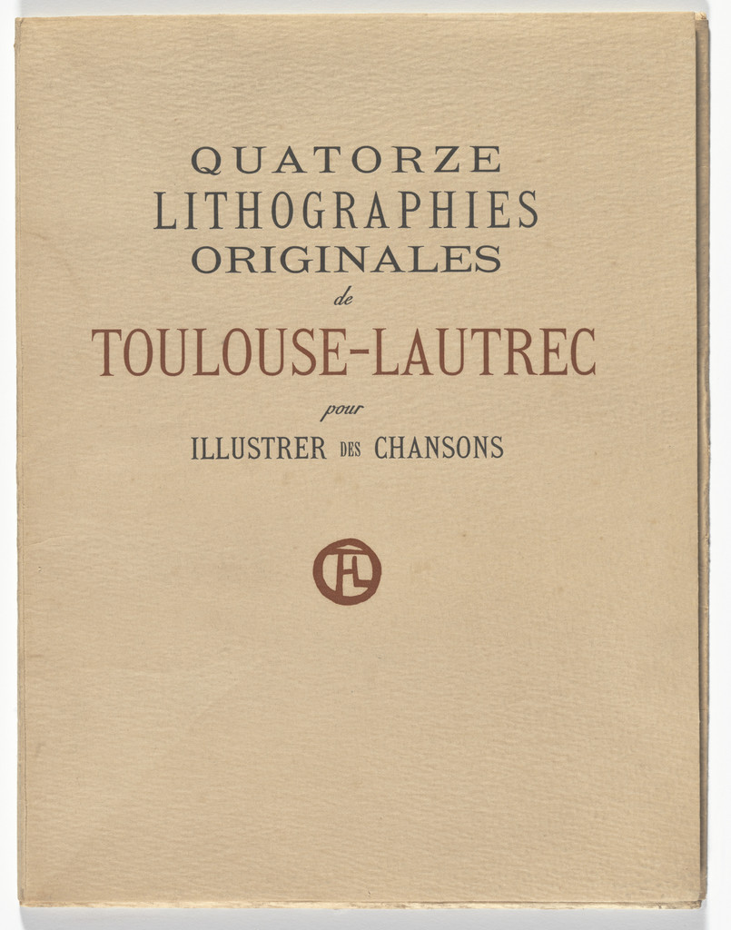 Quatorze lithographies originales (Mélodies de Désiré Dihau)