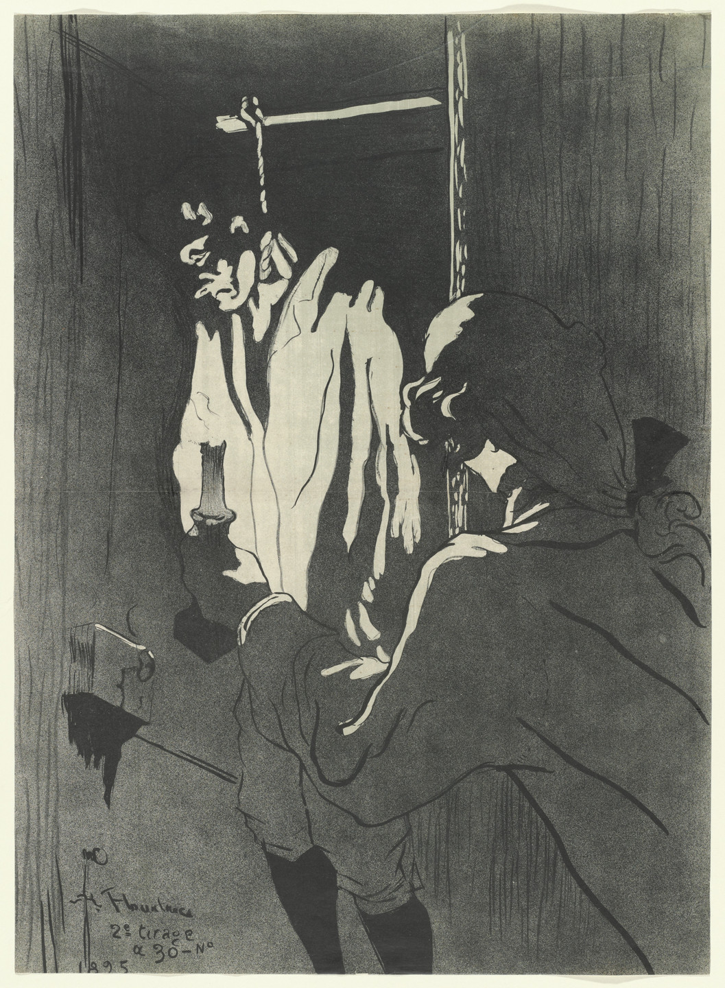 Henri de Toulouse-Lautrec. Hanging Man (Le Pendu). 1895