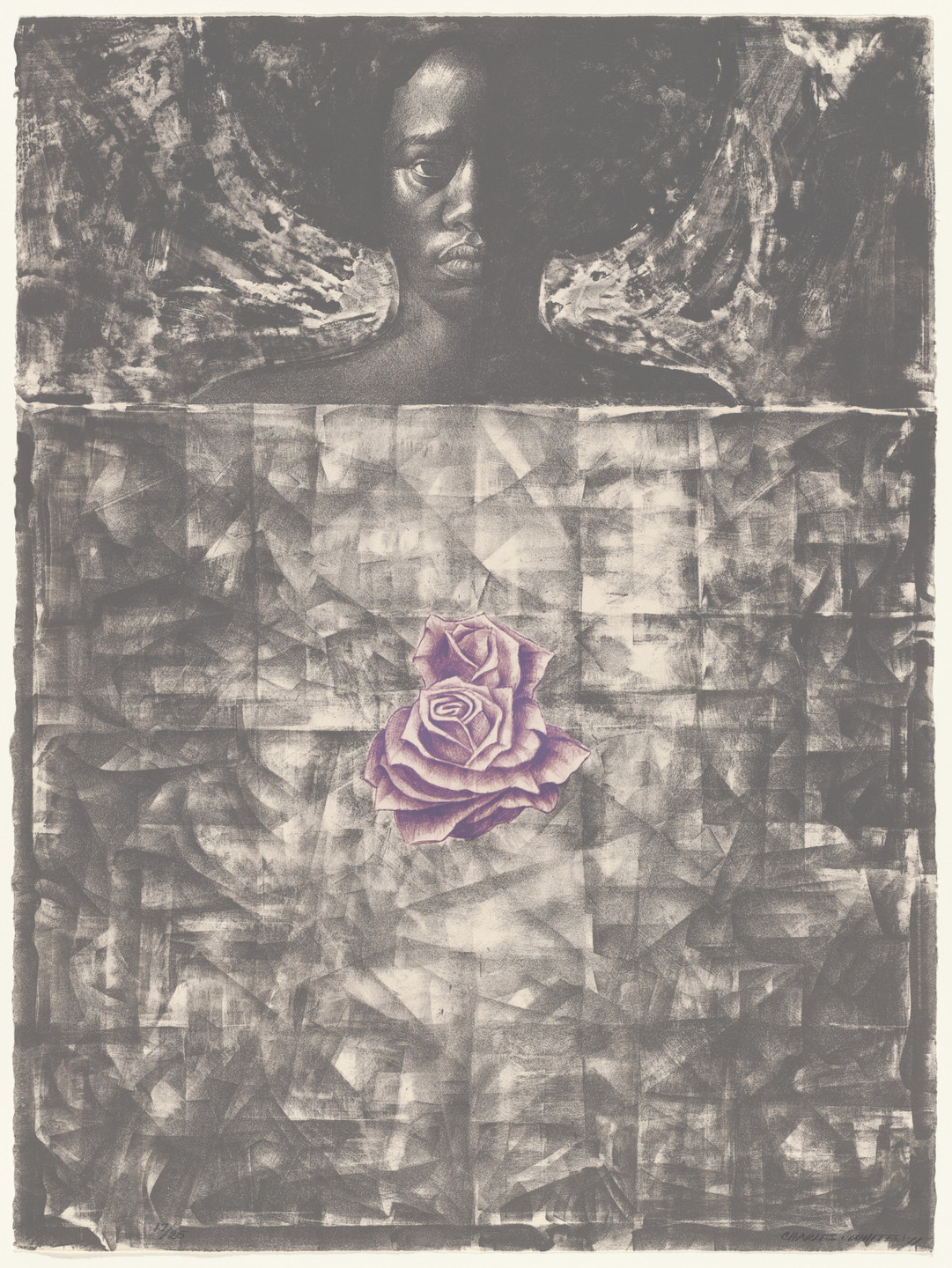 Charles White. Love Letter #1. 1971