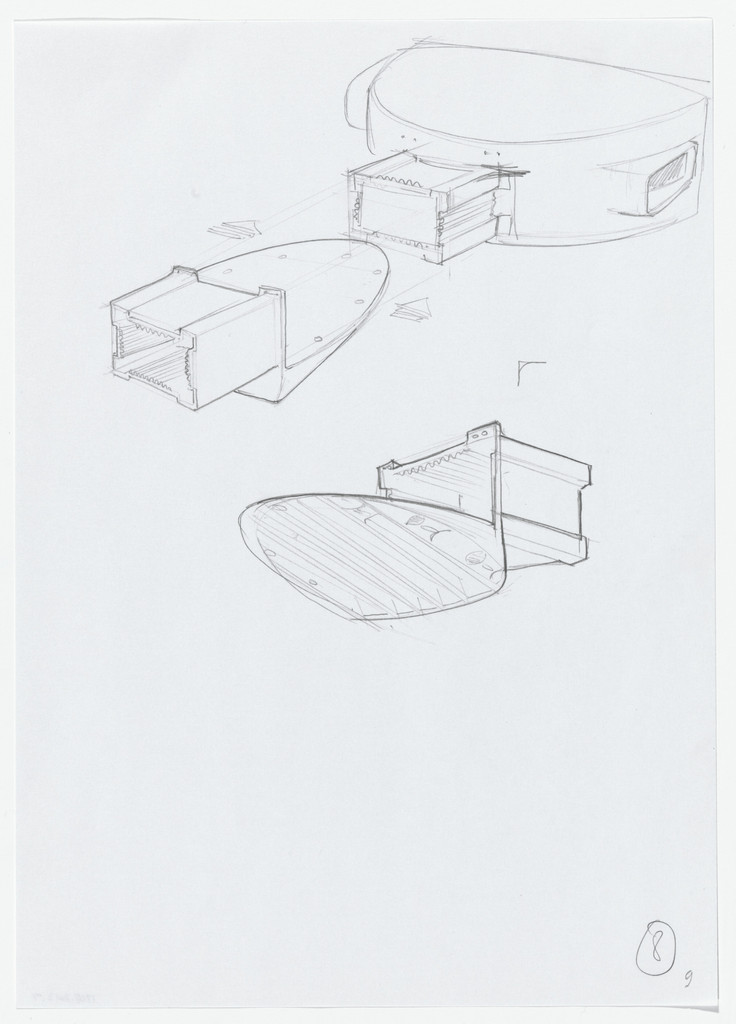 Urban Proposal with Multi Thin-Shell Capsules, project (Detail sketches)