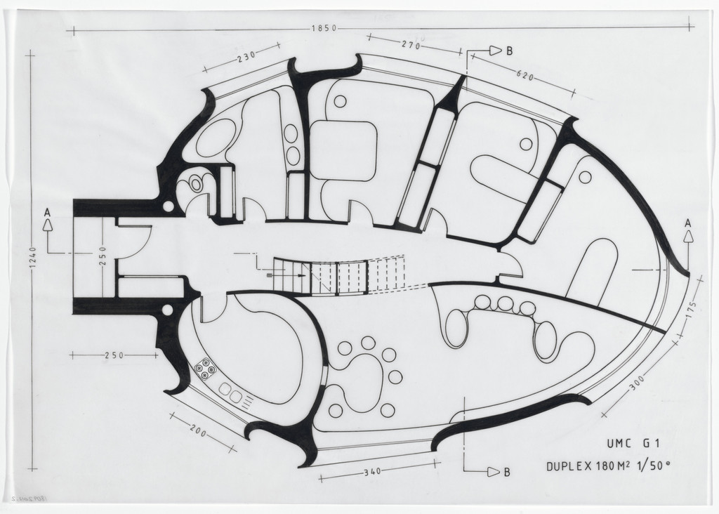Urban Proposal with Multi Thin-Shell Capsules, project (Plan)