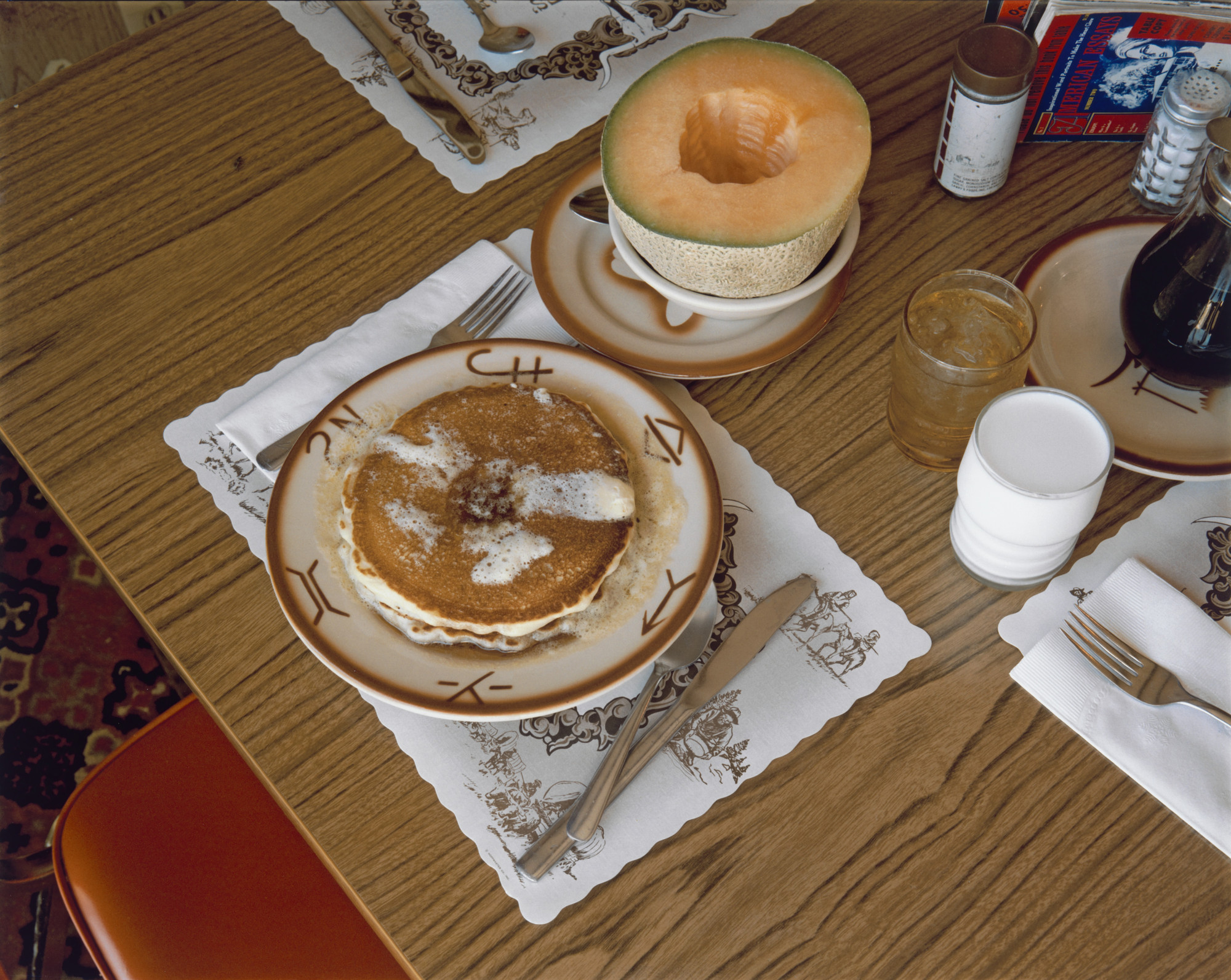 Stephen Shore. Breakfast, Trail's End Restaurant, Kanab, Utah, August 10, 1973