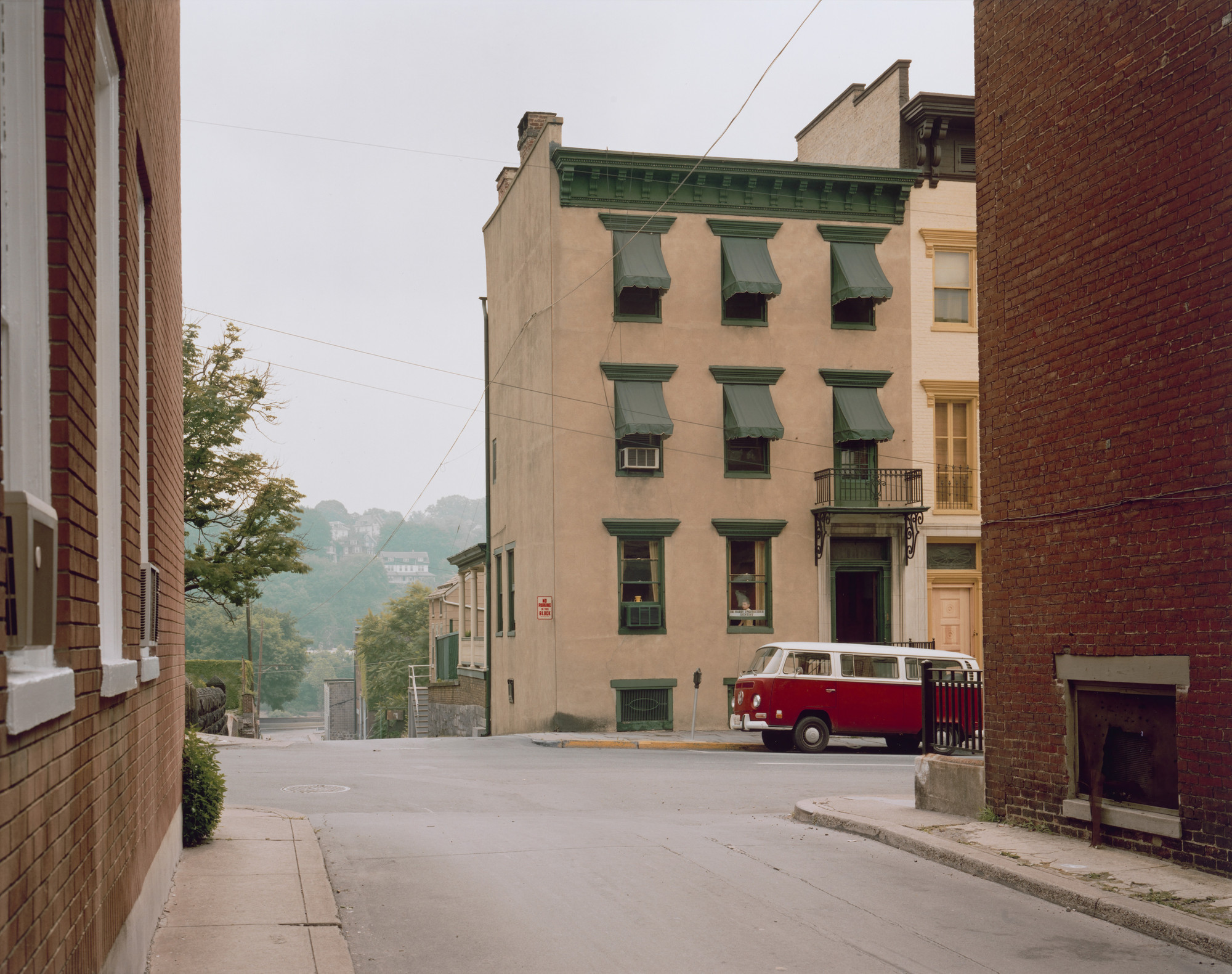 Stephen Shore. Church and 2nd Streets, Easton, Pennsylvania, June 20, 1974