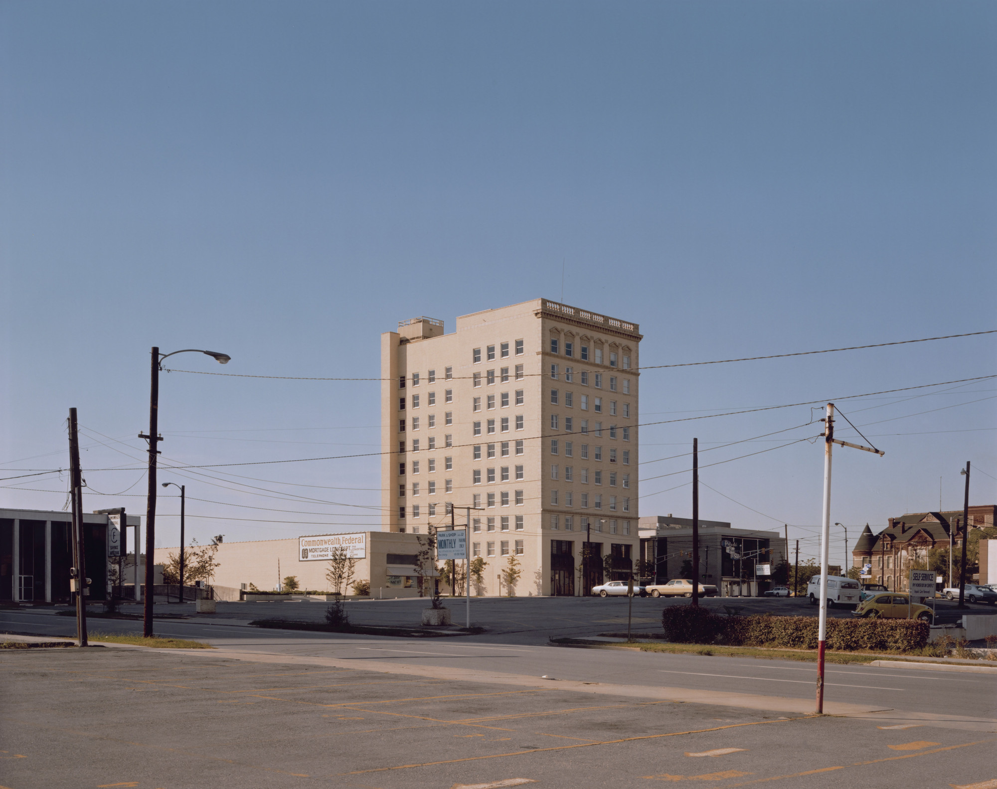 Stephen Shore. West 4th Street, Little Rock, Arkansas, October 5, 1974