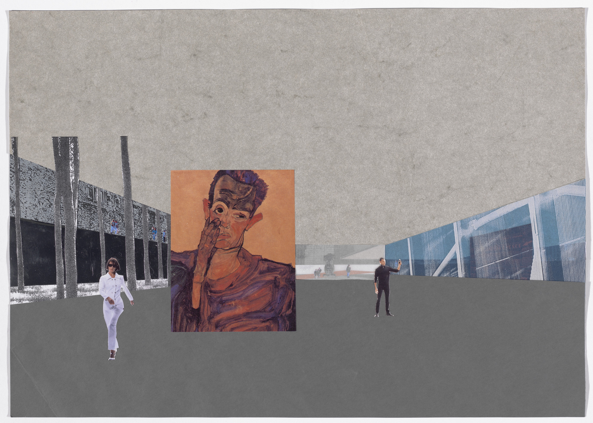 Rem Koolhaas. Charrette Submission for The Museum of Modern Art Expansion, New York, NY (View of lower-level gallery). 1997