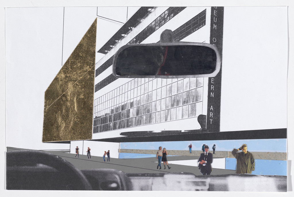 Charrette Submission for The Museum of Modern Art Expansion, New York, NY (Exterior perspective of Fifty-third street façade)