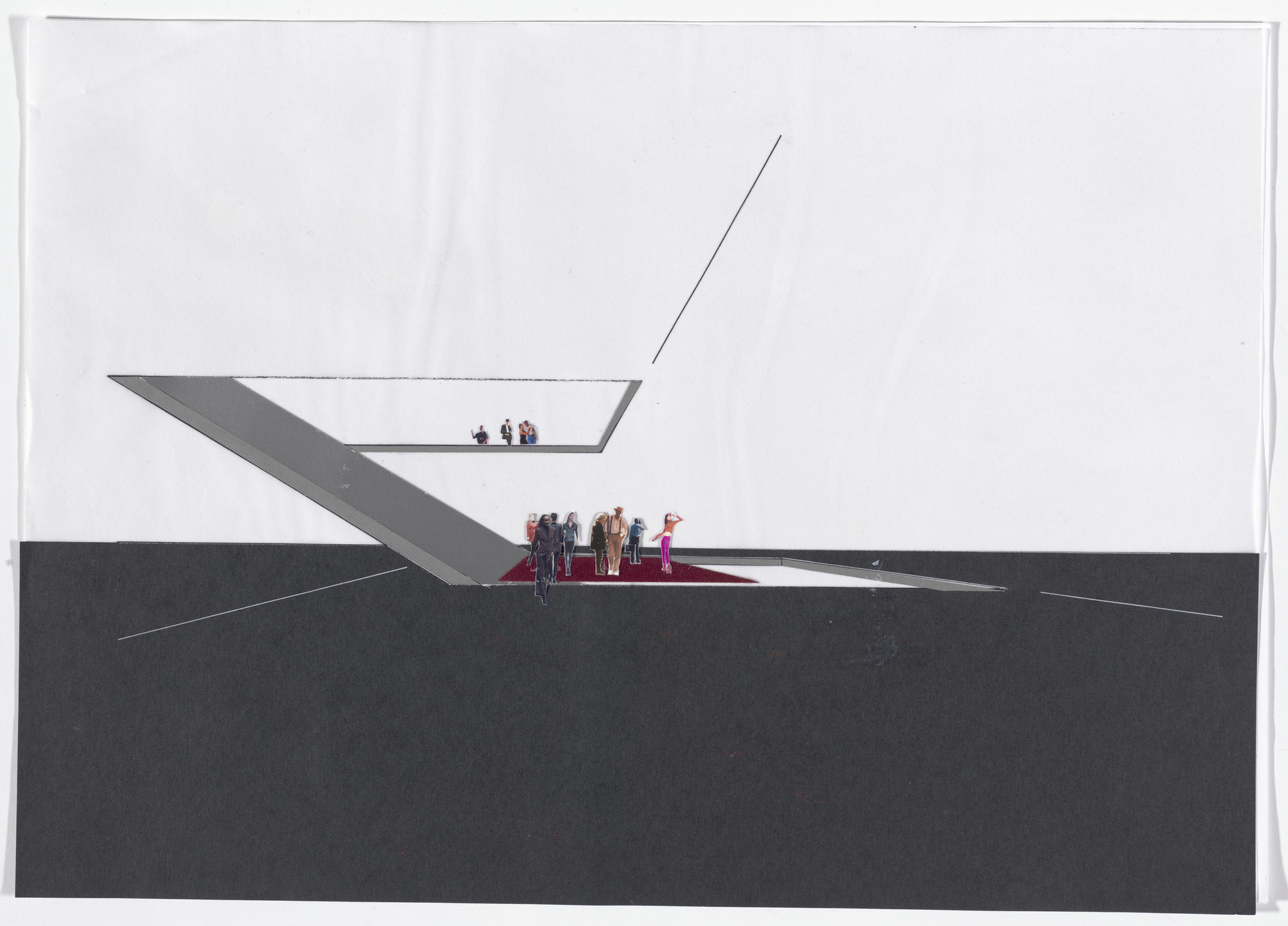 Rem Koolhaas. Charrette Submission for The Museum of Modern Art Expansion, New York, NY (Odyssey: A New Transportation System)