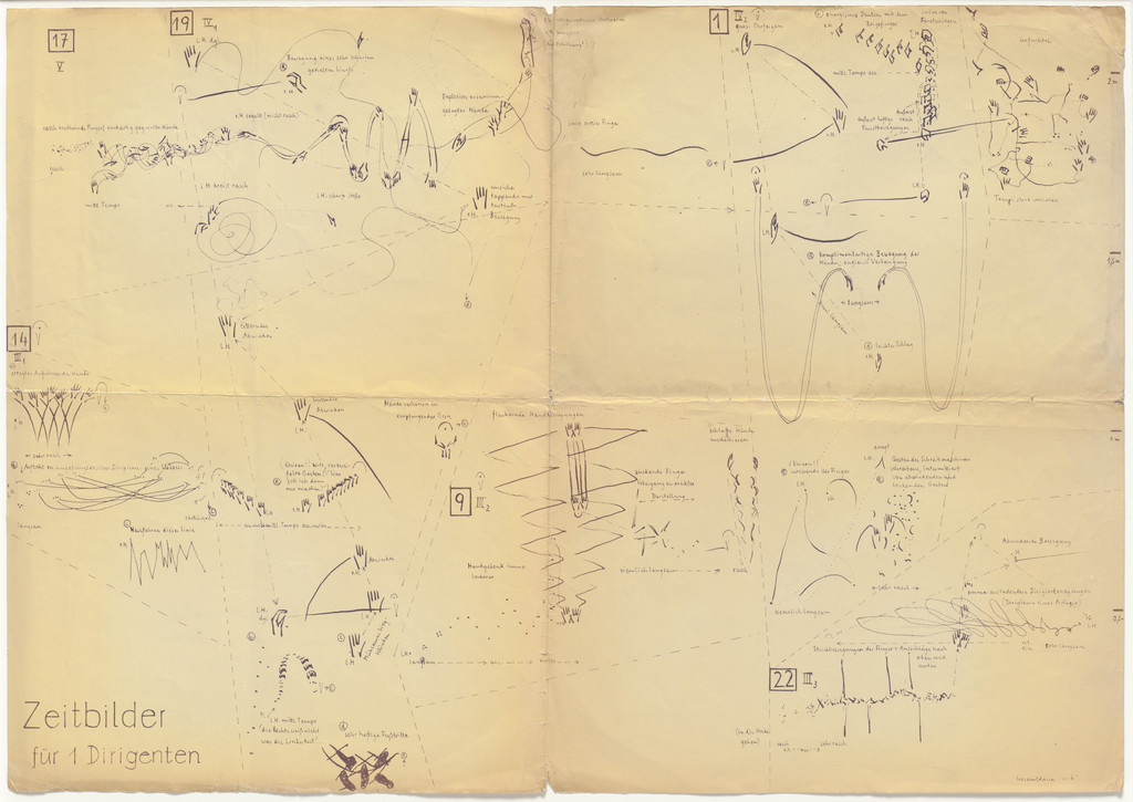 Zeitbilder für 1 Dirigenten