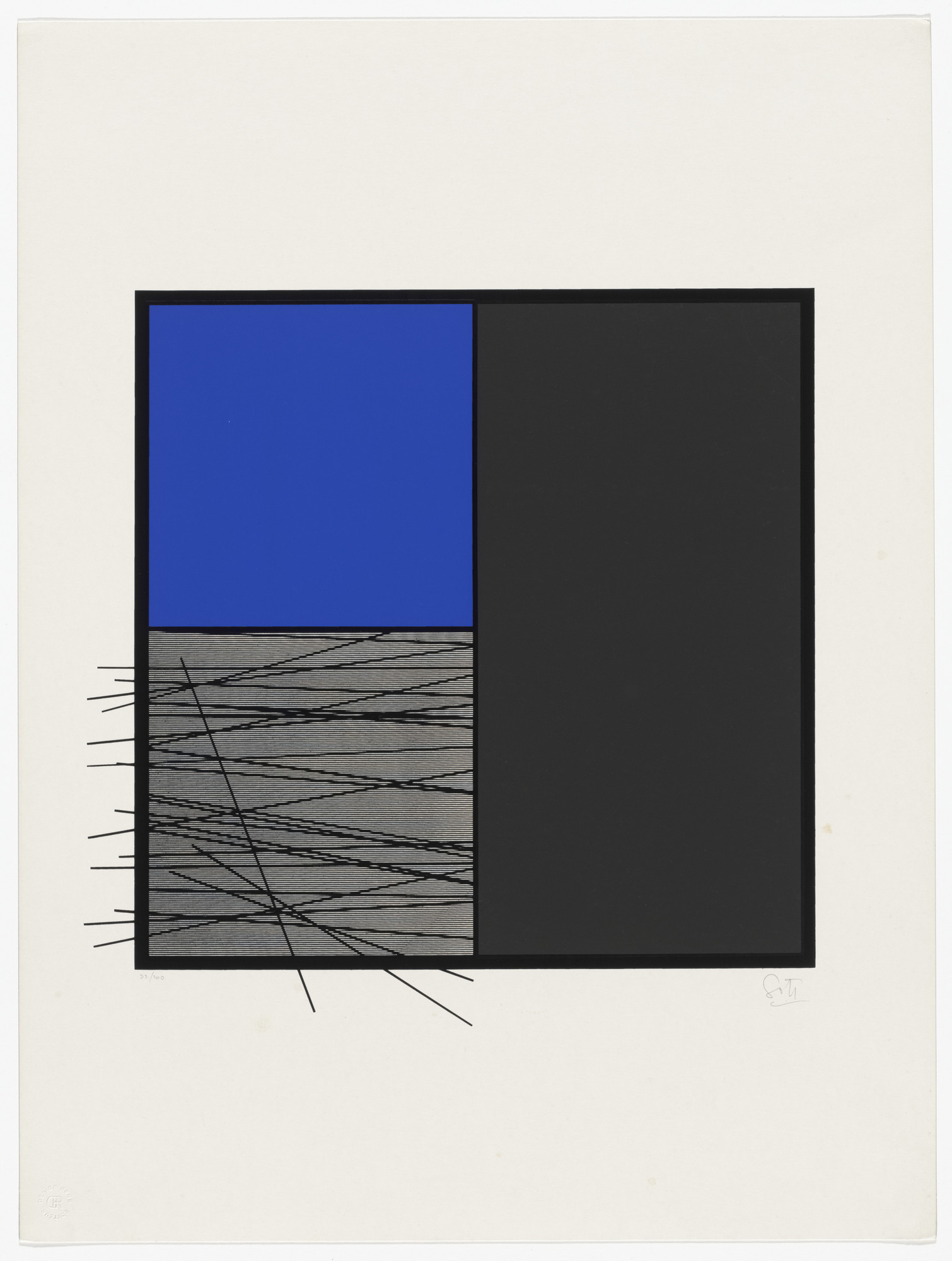Jesús Rafael Soto. Untitled from Vibrations