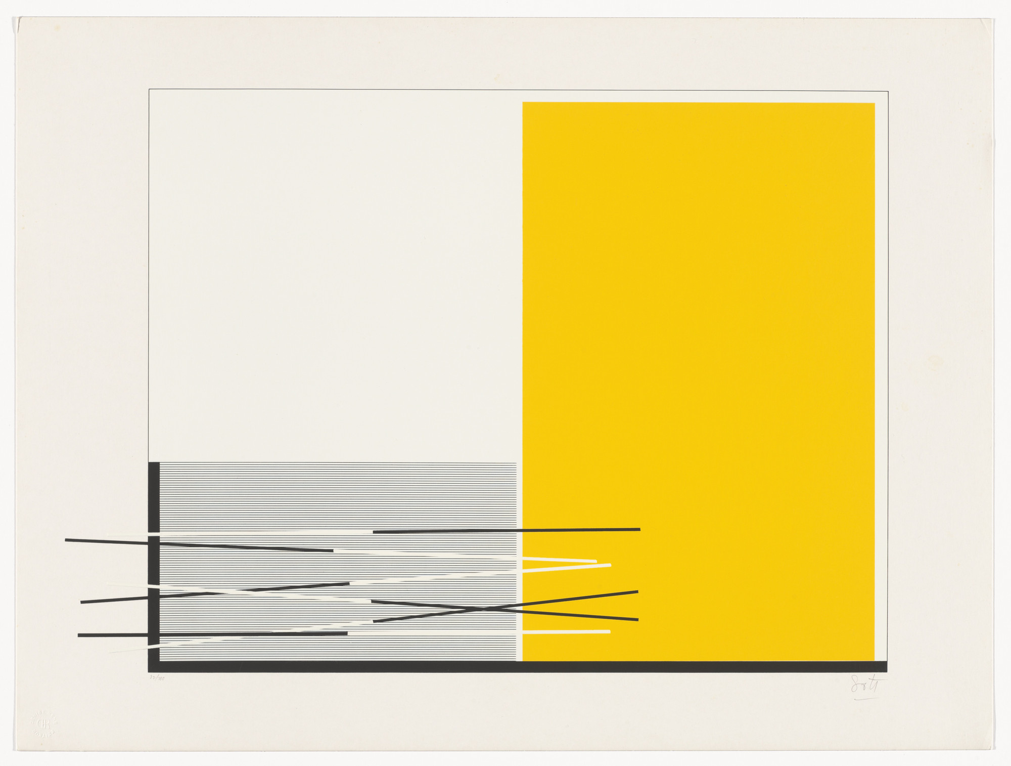 Jesús Rafael Soto. Untitled from Vibrations